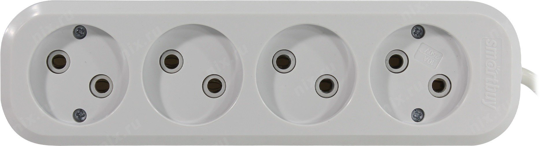 Удлинитель Smartbuy SBE-10-4-02-N 2 м купить,NaN