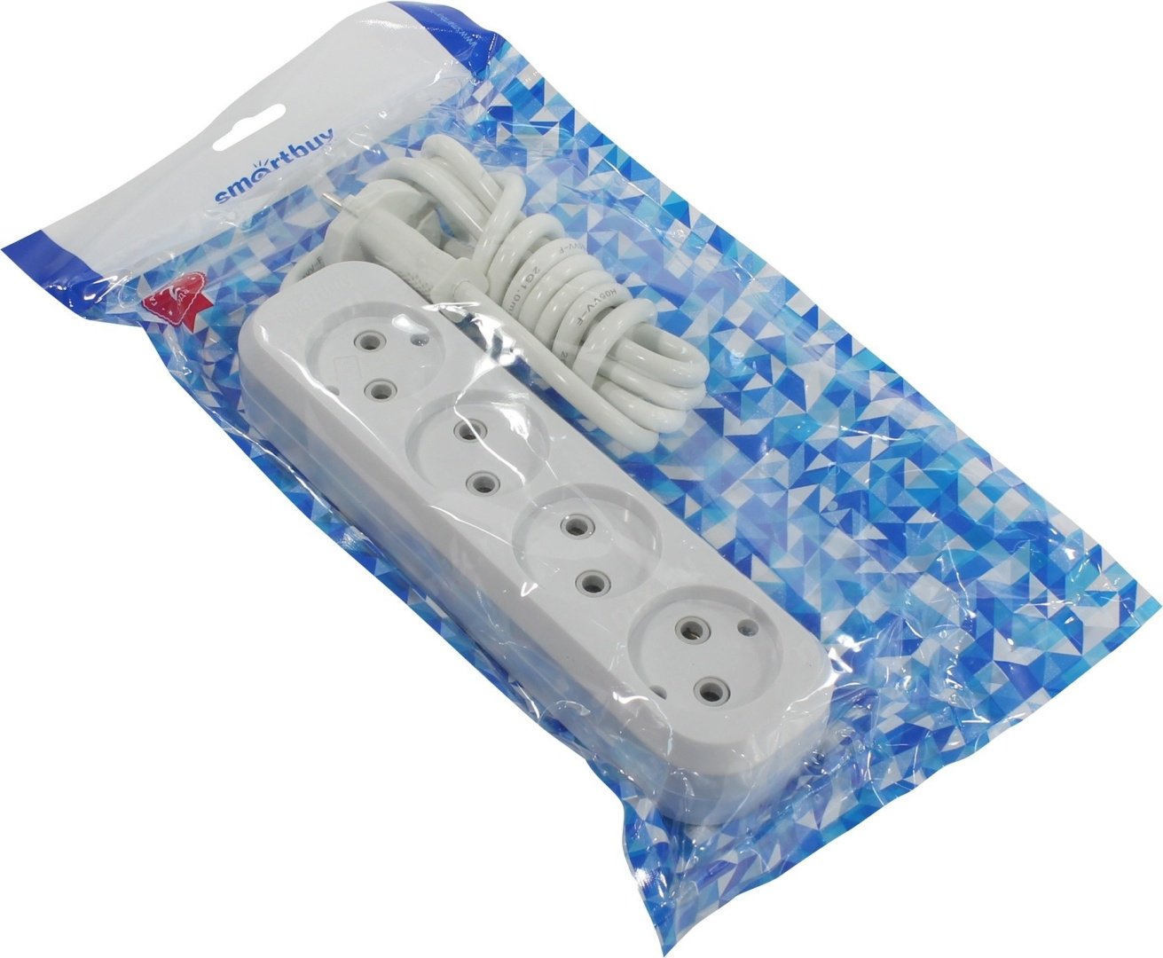 Удлинитель Smartbuy SBE-10-4-02-N 2 м