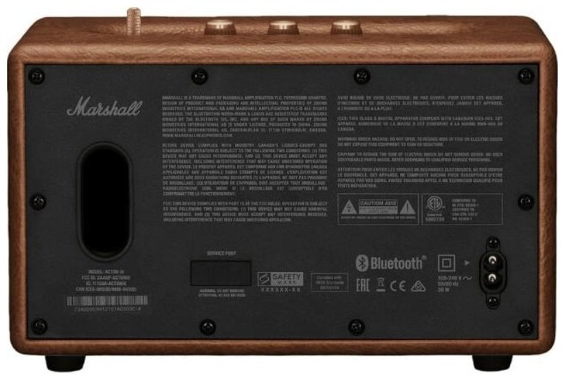 Портативная колонка Marshall Acton III коричневый купить,NaN