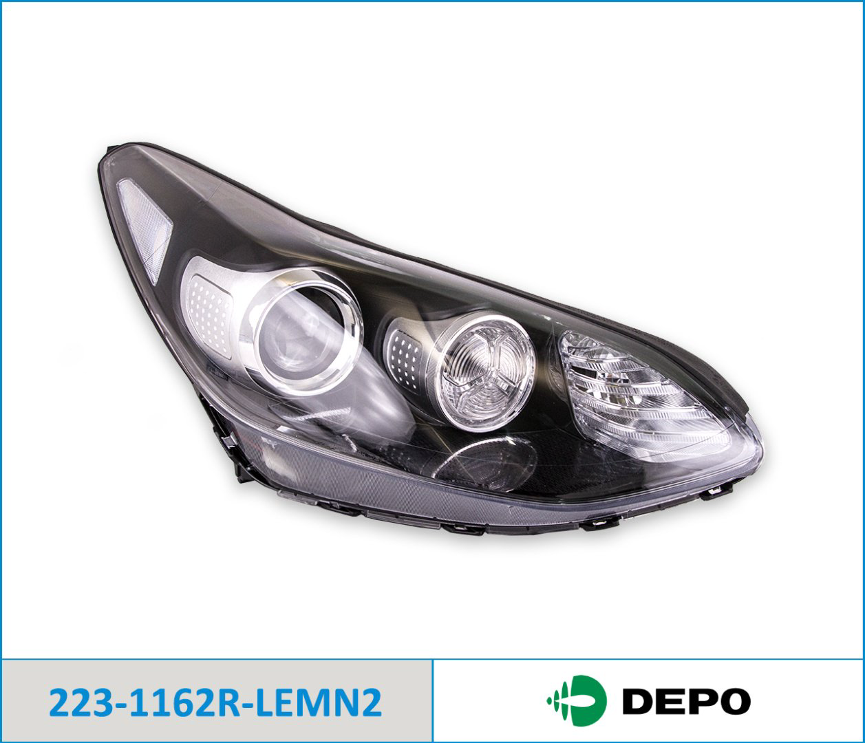 DEPO блок фара 2231162RLEMN2 купить,NaN