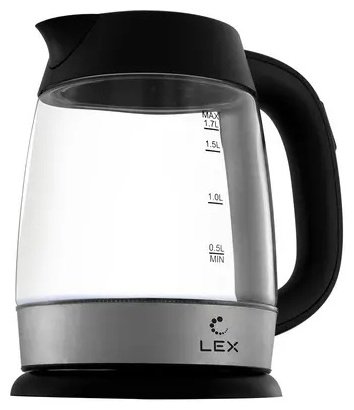 Электрочайник LEX LX 30011-1 черный - ForteMarket Электрочайник LEX LX 30011-1 черный купить,0