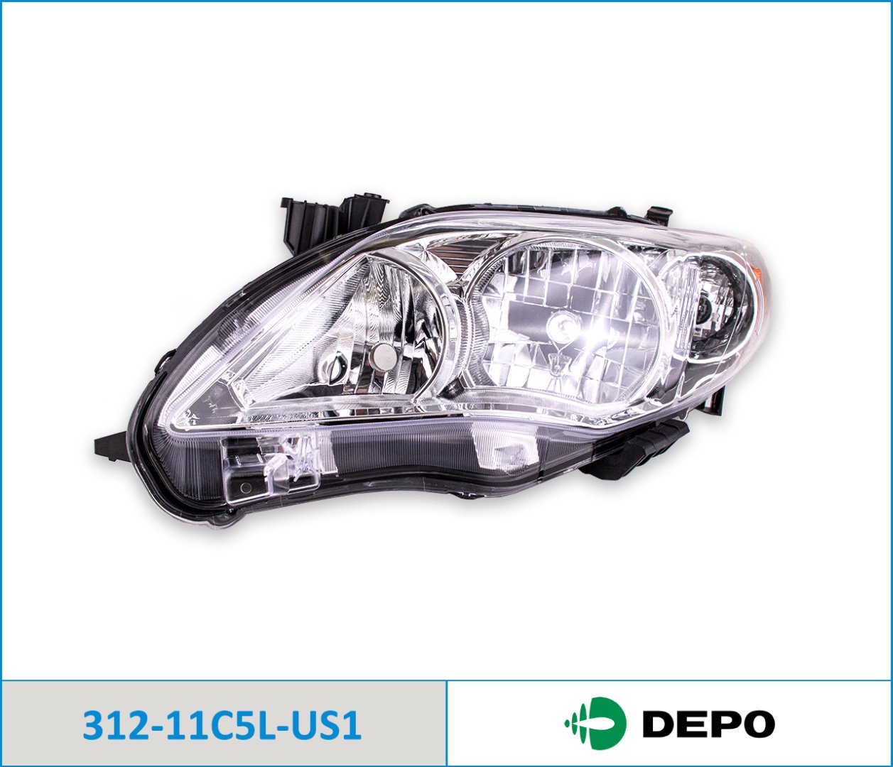 DEPO блок фара 31211C5LUS1 - ForteMarket DEPO блок фара 31211C5LUS1 купить,0