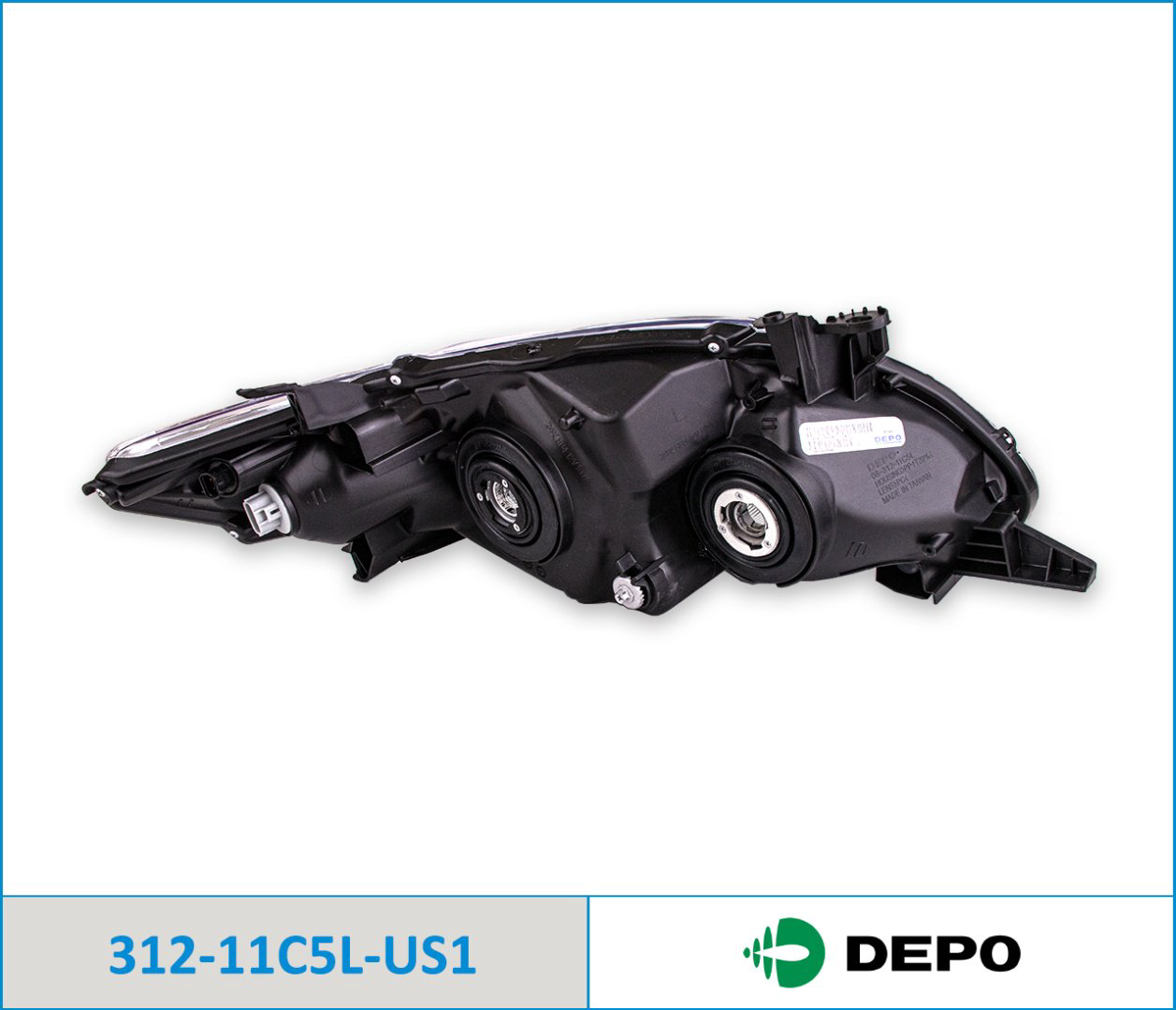 DEPO блок фара 31211C5LUS1 купить,NaN