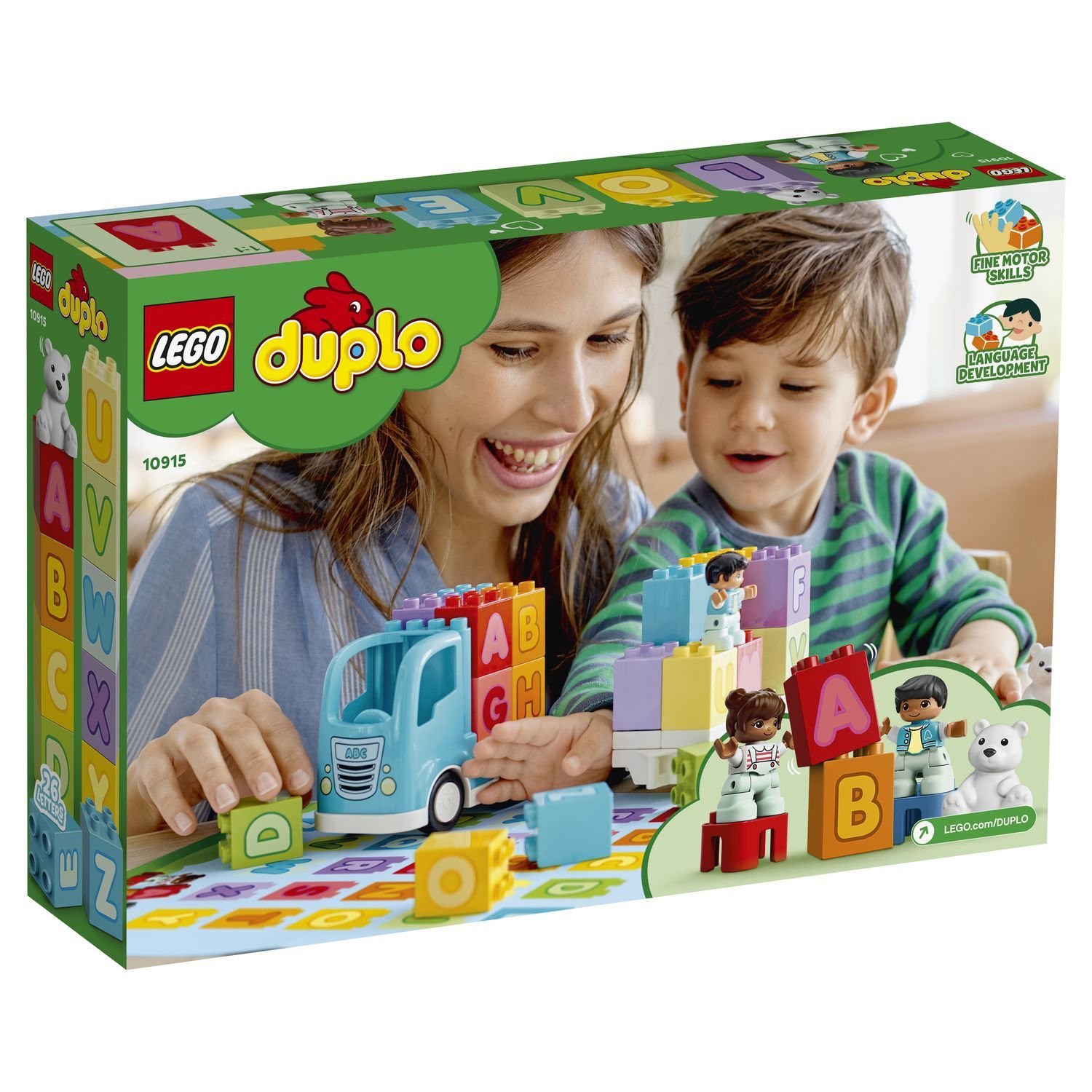 Конструктор Lego Duplo Грузовик Алфавит 10915