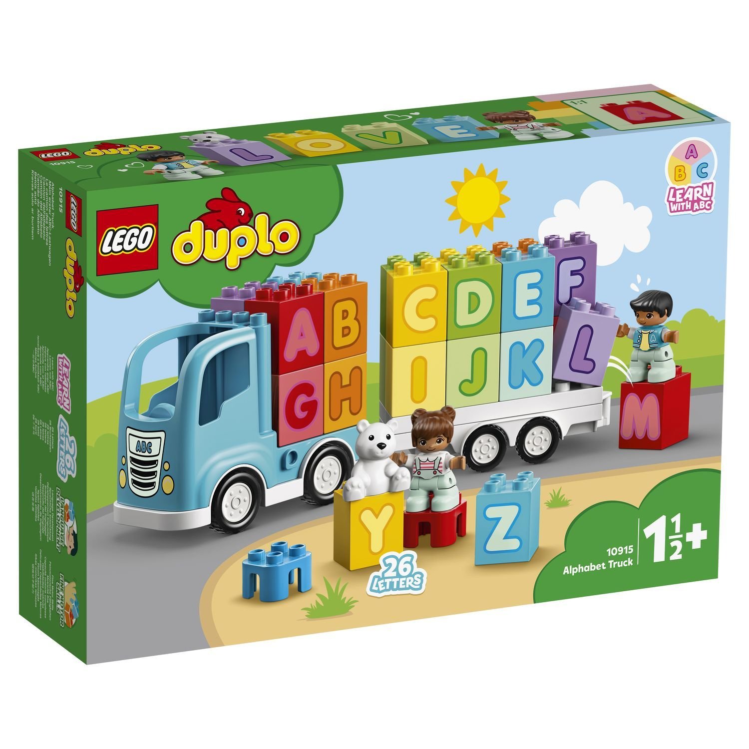 Конструктор Lego Duplo Грузовик Алфавит 10915