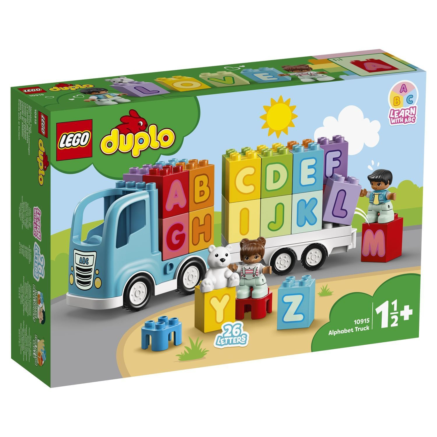 Конструктор Lego Duplo Грузовик Алфавит 10915 купить,NaN