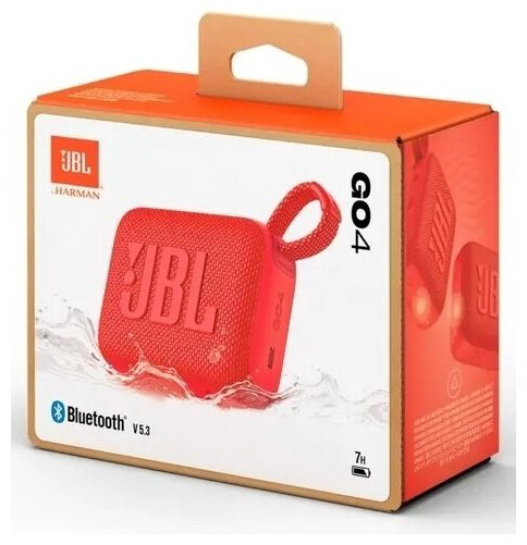 Портативная колонка JBL GO 4 JBLGO4RED Red купить,25990