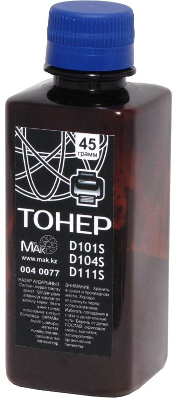 Тонер МАК D101/D111.45g (0040077) черный