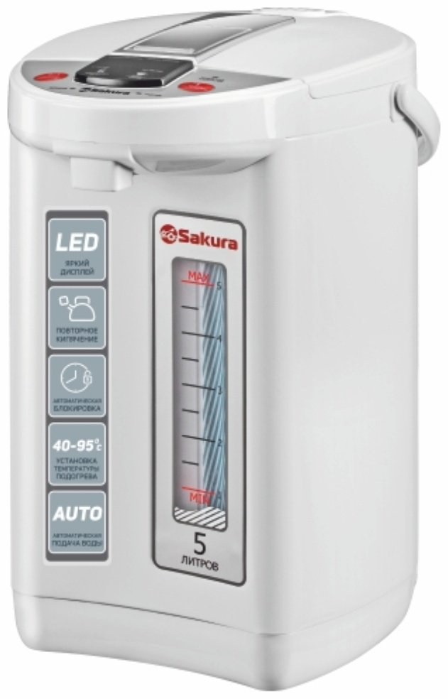 Термопот SAKURA SA-1365W белый