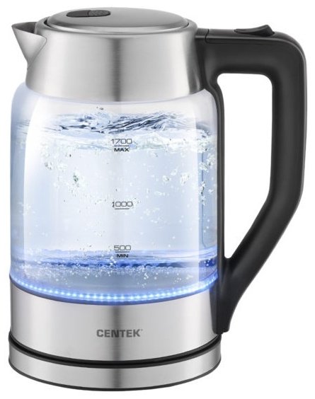 Электрочайник CENTEK CT-0033 прозрачный