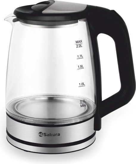 Электрочайник Sakura SA 2722 BK черный