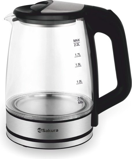 Электрочайник Sakura SA 2722 BK черный