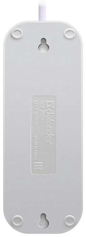 Сетевой фильтр Defender L330/ 99361 7 м купить,3300