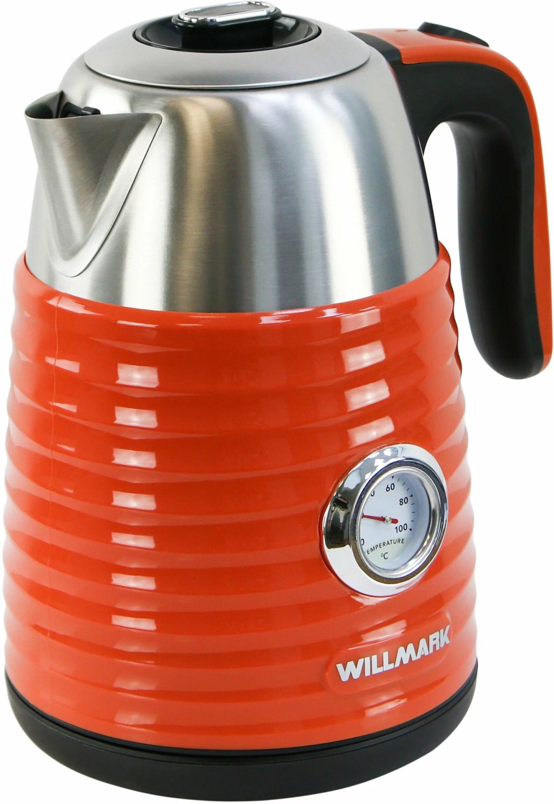Электрочайник Willmark WEK-1738PST оранжевый купить,0