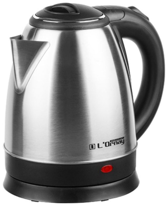 Электрочайник LOrnay LA-4612 черный, серебристый купить,NaN