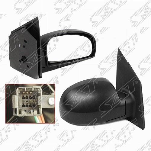 Зеркало в сборе SAT правое для Hyundai Getz 2002-2010