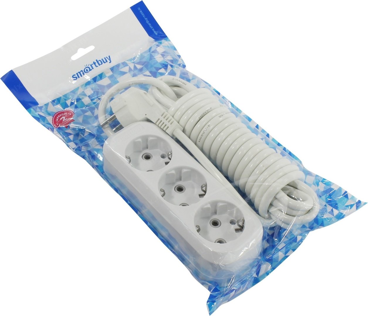 Удлинитель Smartbuy SBE-16-3-05-Z 5 м