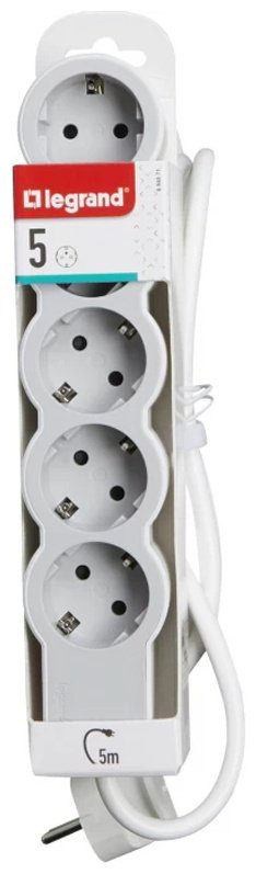 Удлинитель Legrand сандарт 694571 5x2К+З 5м 5 м купить,NaN