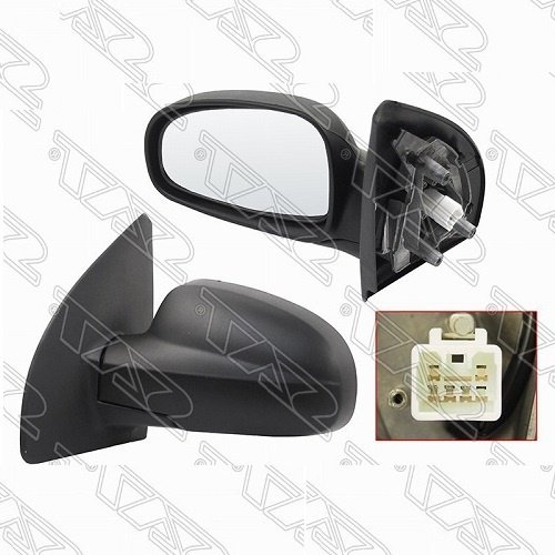 Зеркало в сборе SAT левое для Chevrolet Aveo 2002-2008