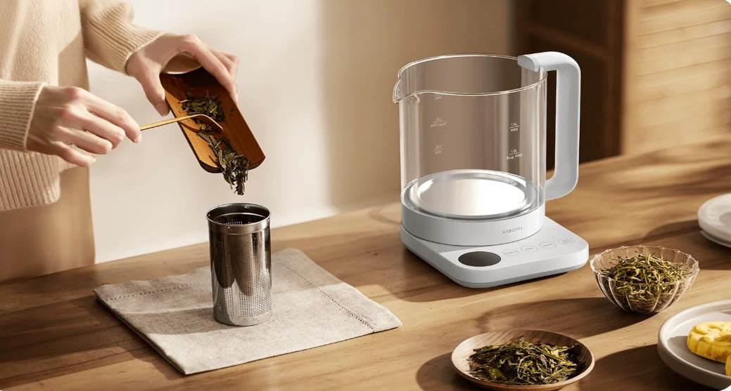 Электрочайник Xiaomi MJDGNYSH04DEM белый купить,NaN