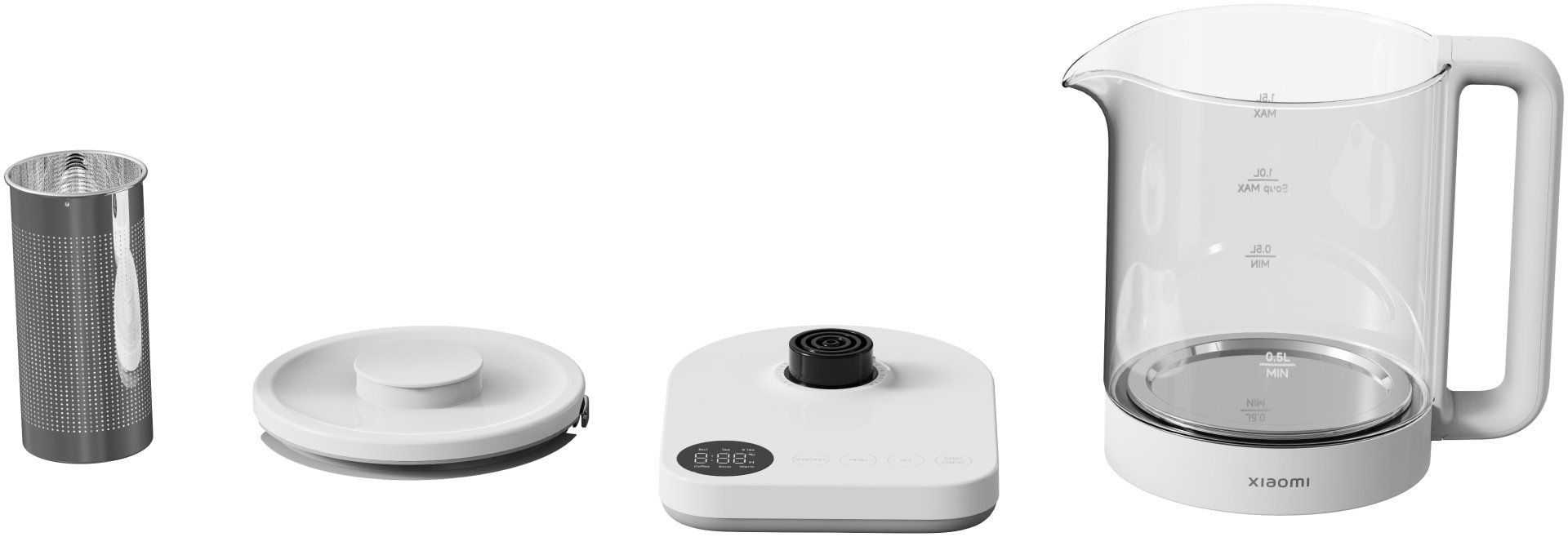 Электрочайник Xiaomi MJDGNYSH04DEM белый купить,NaN
