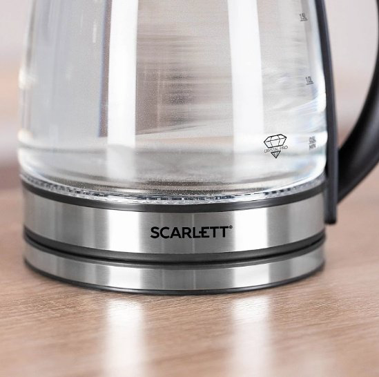 Электрочайник Scarlett SC-EK27G54 черный купить,NaN