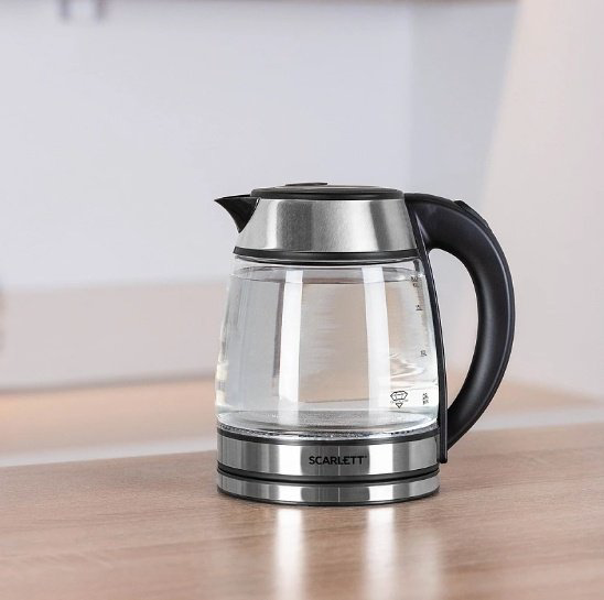 Электрочайник Scarlett SC-EK27G54 черный купить,NaN