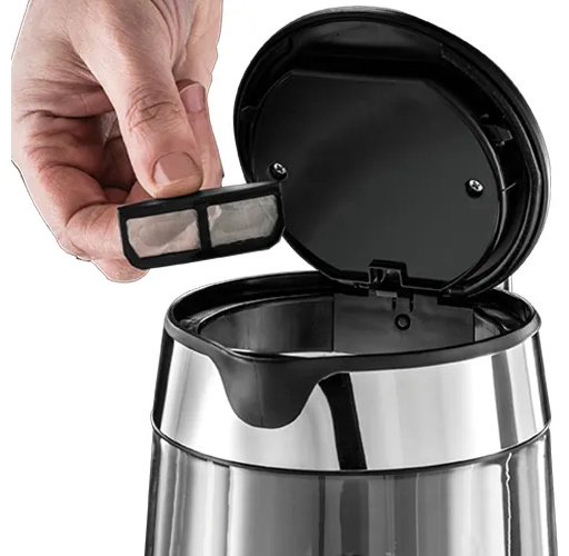 Электрочайник Russell Hobbs 23830-70 черный, стальной купить,NaN