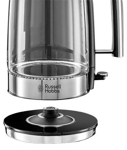 Электрочайник Russell Hobbs 23830-70 черный, стальной купить,NaN