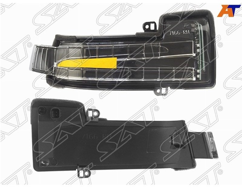 Зеркало в сборе SAT правое для Mercedes-Benz GL 320, GL 350, GL 400, GL 420, GL 450, GL 500, GL 55 AMG, GL 550, GL 63 AMG 2011-2016