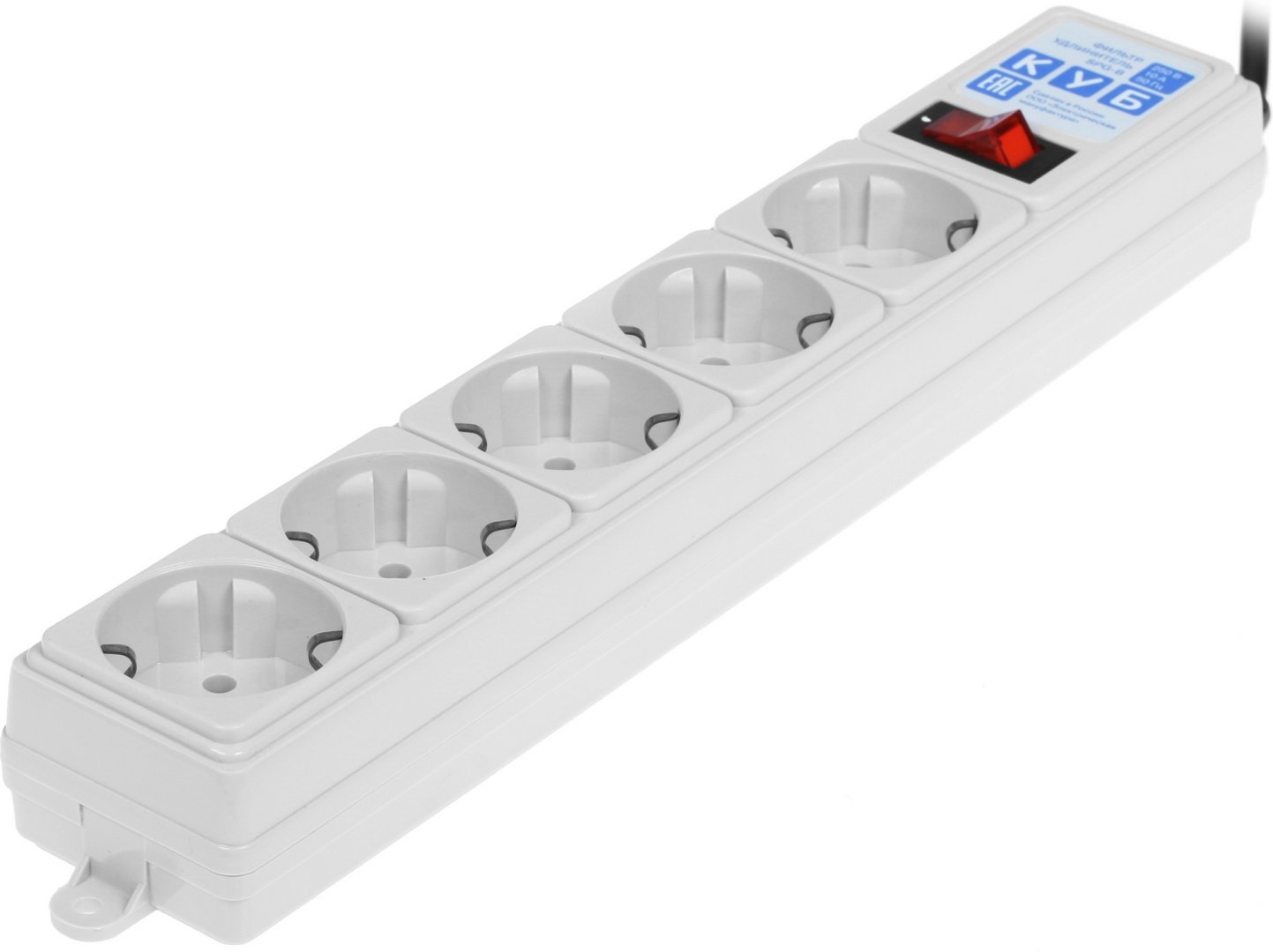 Сетевой фильтр Power Cube SPG-B-6 1.9 м купить,NaN