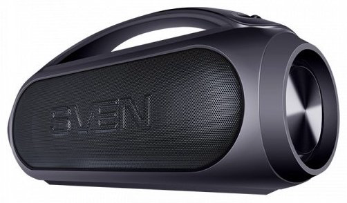 Портативная колонка SVEN PS-380 черный купить,NaN