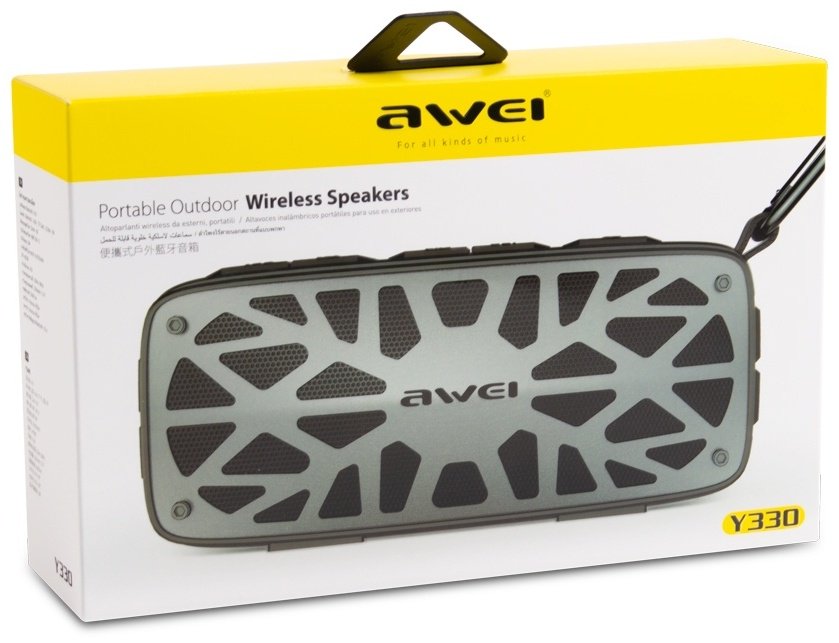 Портативная колонка Awei Y330 черный купить,0