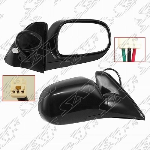 Зеркало в сборе SAT правое для Toyota Corolla 1991-2002