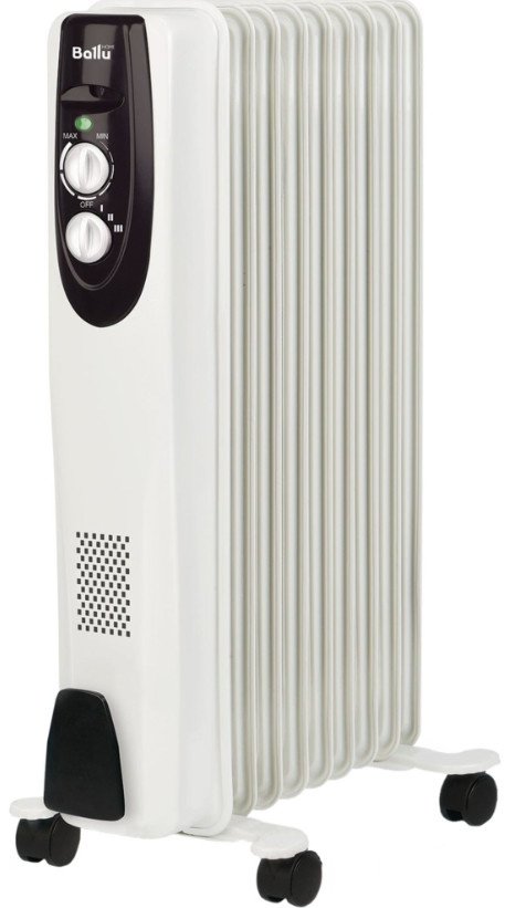 Масляный радиатор Ballu Classic BOH/CL-09WRN 2000 белый