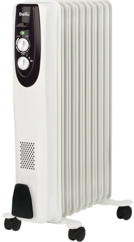 Масляный радиатор Ballu Classic BOH/CL-09WRN 2000 белый