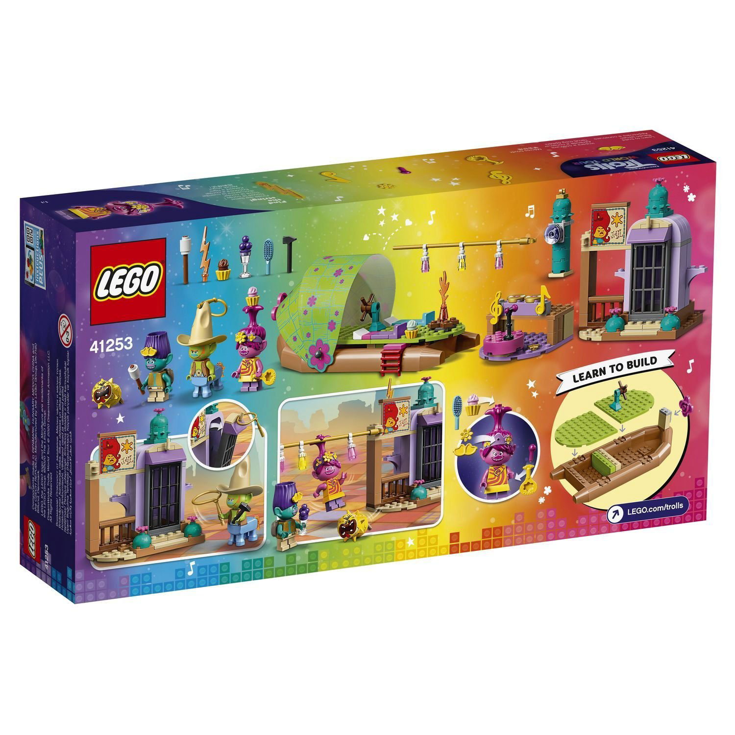 Конструктор Lego Trolls Приключение на плоту в Кантри-тауне 41253 купить,NaN
