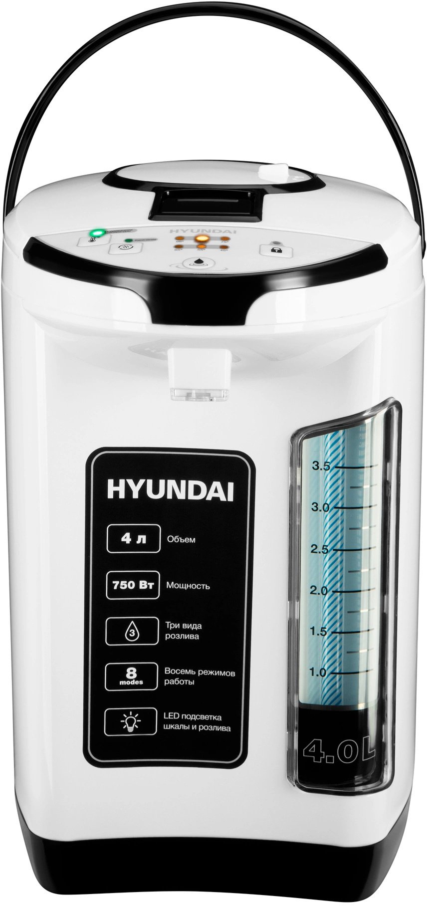 Термопот Hyundai HYTP-4840 белый купить,0