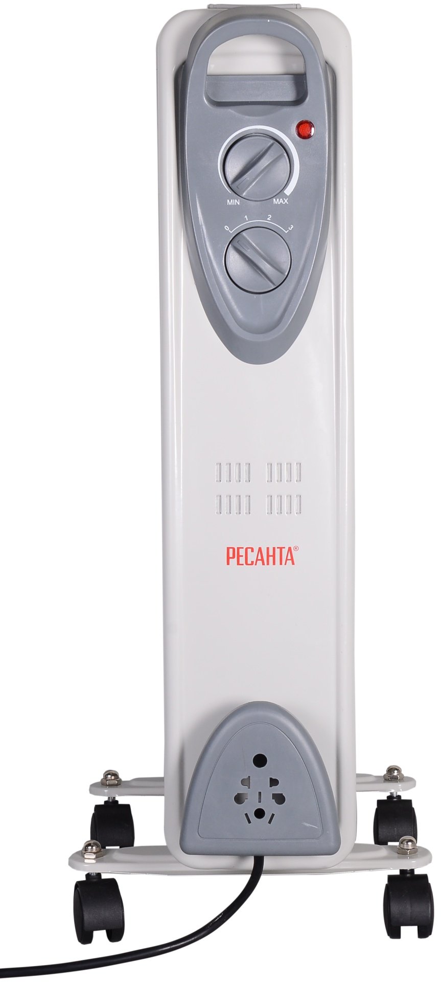 Масляный радиатор Ресанта ОМ-9Н белый - ForteMarket Масляный радиатор Ресанта ОМ-9Н белый купить,0