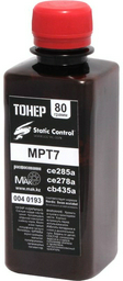 Тонер Static Control MPT7.80g (0040193) черный