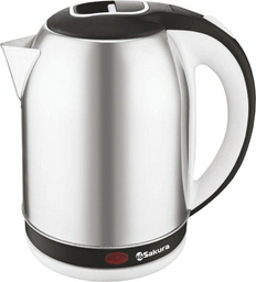 Электрочайник Sakura SA-2164WBK серебристый