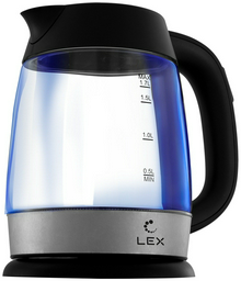 Электрочайник LEX LX 30011-1 черный