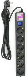 Сетевой фильтр Power Cube SPG6-B3M Black (6 розеток, 3 метра) 3 м