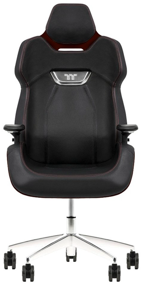 Компьютерное кресло Thermaltake GGC-ARG-BOLFDL-01, черный, бордовый купить,NaN