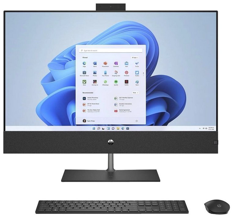 Моноблок HP Pavilion All-in-One 32-b1003ci 7Y045EA черный купить,NaN
