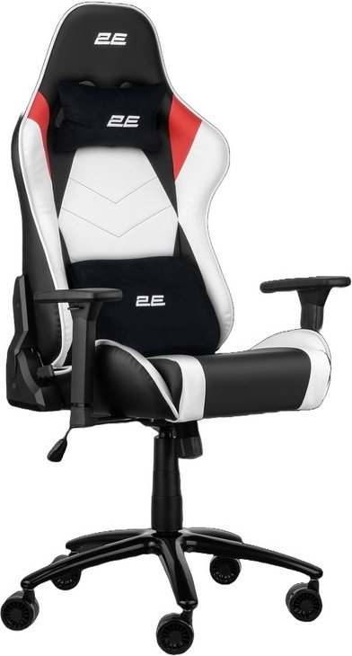 Игровое кресло 2E Bushido II 2E-GC-BUS-WT, белый, черный