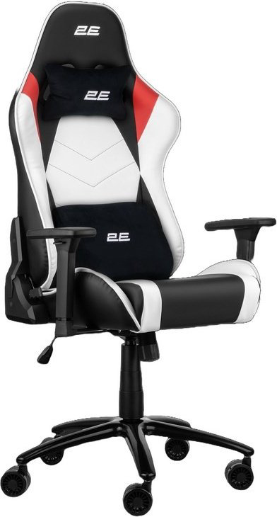 Игровое кресло 2E Bushido II 2E-GC-BUS-WT, белый, черный