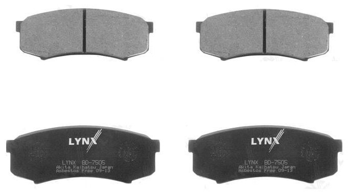 Колодки LYNXauto BD-7505 купить,NaN