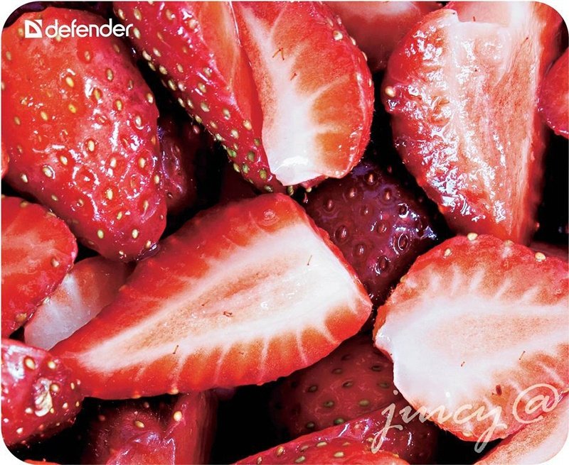 Коврик для мыши Defender Juicy 180x220x4 мм рисунок