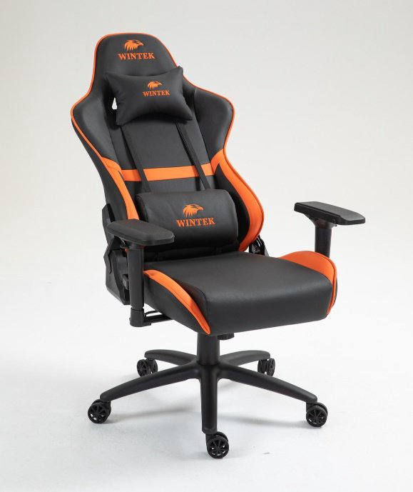 Игровое кресло Wintek YX-8045-4D, черный, оранжевый купить,NaN